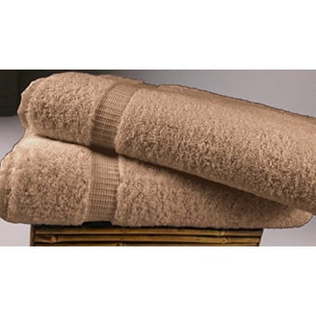 Taupe SALBAKOS Turkish Luxury Hotel & Spa 35x70 Bath Sheet Set of 2 Taupe SALBAKOS Turkish Luxury Hotel & Spa 35x70 Bath Sheet Set of 2